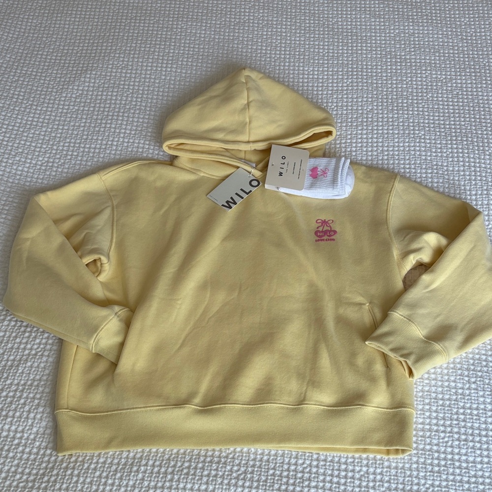 Wilo the label Yellow Women's Hoodie